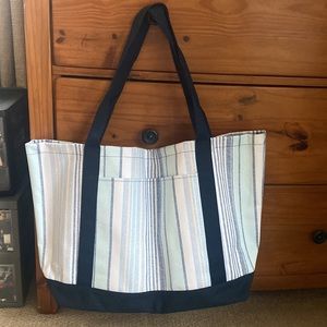 Thirty-One Coastal Carry All Tote Bag